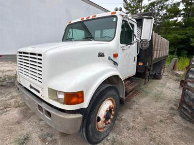 International 4700 Stake Bed Truck