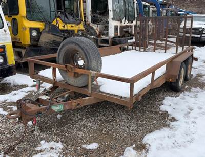 Sure-Trac ST8214TAT-B 6X14 Utility Trailer