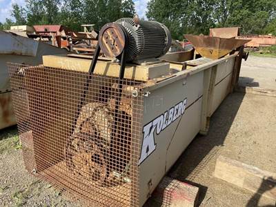 Used Kolberg CMW 36 x 18' with 25HP Motor and #7 Dodge Gearbox