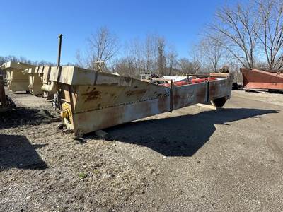 2005 Trio 36X25 Sandscrew Single Shaft with Support Legs and 15 HP Motor