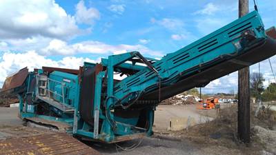 Powerscreen Warrior 1800 Screening Plant