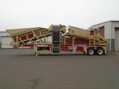 RD Olson 5X12 Screening Plant