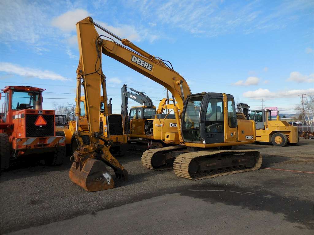 2004 John Deere 120C Crawler Excavator For Sale, 6,758 Hours Central