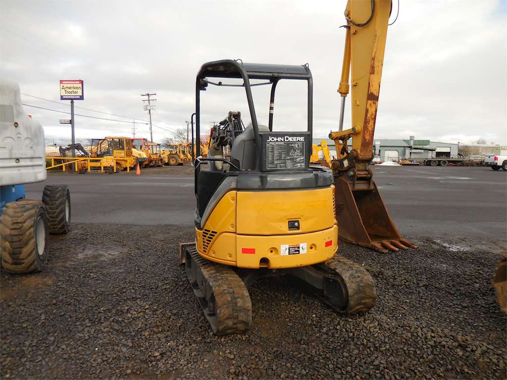 2012 John Deere 27D Mini Excavator For Sale, 1,075 Hours Central