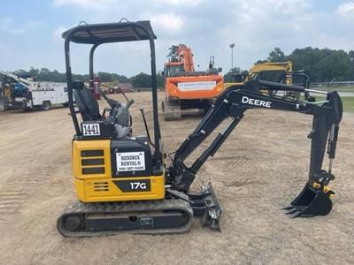 John Deere 17G Mini Excavator
