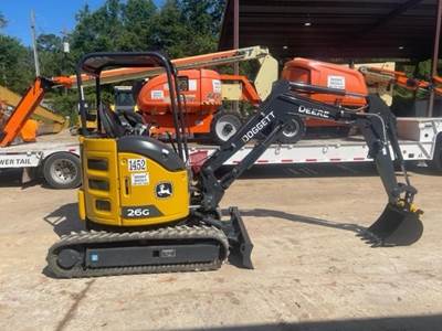 John Deere 26G Mini Excavator