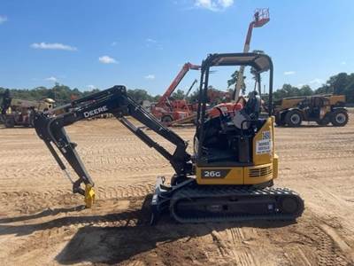 John Deere 26G Mini Excavator