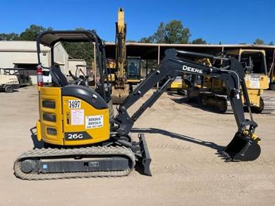 John Deere 26G Mini Excavator