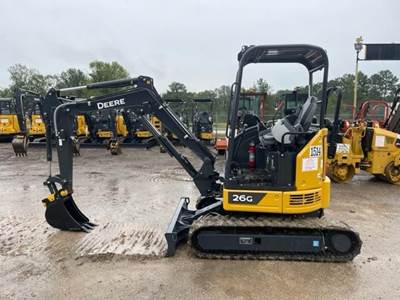 John Deere 26G Mini Excavator