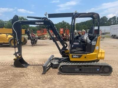 John Deere 35G Mini Excavator