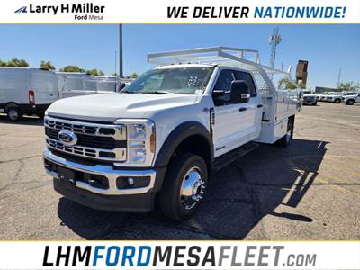 Ford F-550 Single Axle Cab & Chassis Truck - 6.7L POWER STROKE, 330HP, 10 Speed Autoshift Automatic
