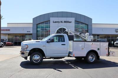 RAM 3500 Crane Truck - 2024 Liftmoore 3612 Crane, 6 Spd