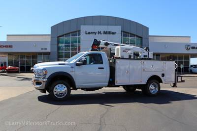 RAM 5500 Crane Truck - 2024 Venturo HT45KX Crane, 6 Spd