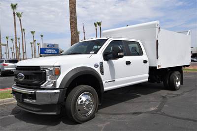2025 Ford F-450 Crew Cab Dump Truck - Sun Country Landscape Dump Body