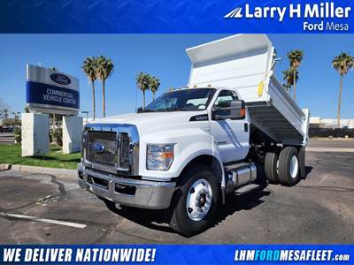 Ford F-650 Single Axle Dump Truck - 6.7L POWER STROKE 300HP, Automatic, 10' Dump