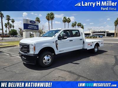 2024 Ford F-350 XL 4x4 Crew Cab Hauler Truck - Knapheide Hauler / Flat Platform Truck Body