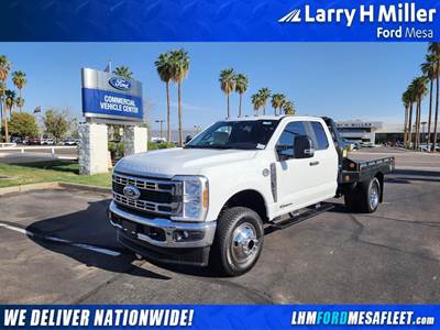 2025 Ford F-350 XL 4X4 Extended Cab Flatbed Truck - Hillsboro Hauler / Flat Platform Truck Body