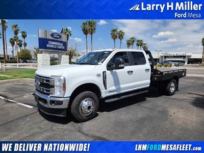 2025 Ford F-350 XL 4X4 Crew Cab Hauler Truck - Monroe Hauler / Flat Platform Truck Body