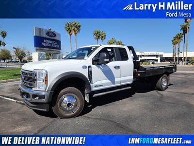 Ford F-450 11 ft Flatbed Truck - 330HP, 10 Speed Autoshift Automatic