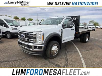 Ford F-450 12 ft Flatbed Truck - 330HP, 10 Speed Autoshift Automatic