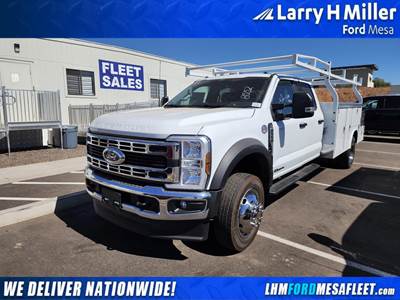 Ford F-550 Flatbed Truck - 10 Speed Automatic