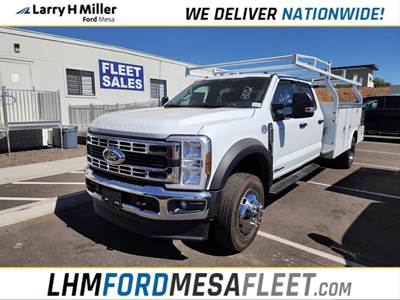 Ford F-550 Flatbed Truck - 10 Speed Automatic
