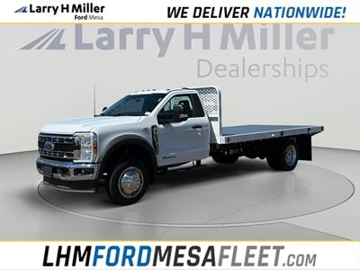 Ford F-550 Flatbed Truck - 10 Speed Automatic