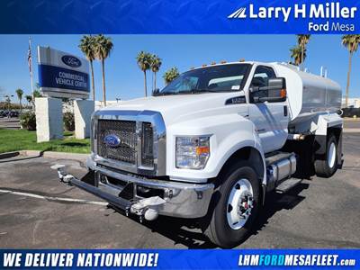 Ford F-750 Flatbed Truck - 300HP, Automatic