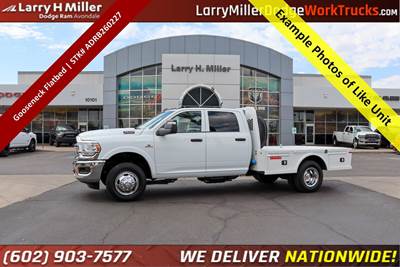 RAM 3500 Tradesman Flatbed Truck - 350HP, 8 Speed Automatic