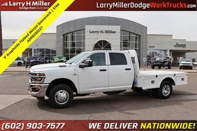 RAM 3500 Tradesman Flatbed Truck - 350HP, 8 Speed Automatic