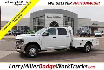 RAM 3500 Tradesman Flatbed Truck - 350HP, 8 Speed Automatic