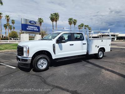 2025 Ford F-250 4x4 Crew Cab Mechanic / Service Truck - Royal Service Utility Truck Body