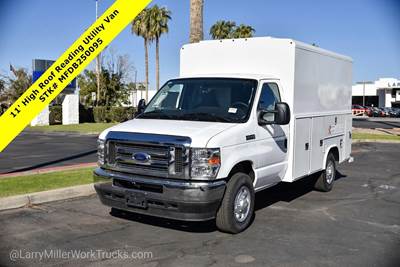 2025 Ford F-350 Service Van - Reading High Roof Enclosed Boxed Service Van Body