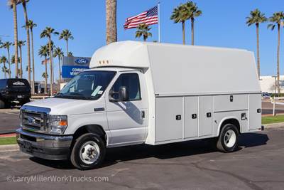 2026 Ford E-350 Service Van - Knapheide KUV High Roof Enclosed Dually Service Van Body