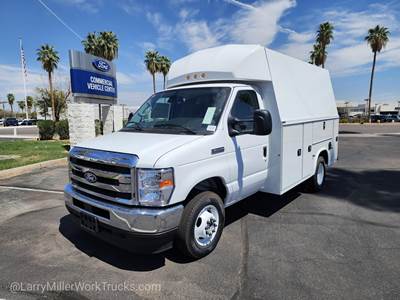2026 Ford E-350 Service Van - Knapheide KUV High Roof Enclosed Dually Service Van Body
