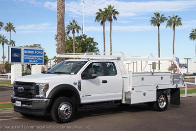 2025 Ford F-450 4X4 Extended Cab Mechanic / Service Truck - Scelzi Contractor Truck Body