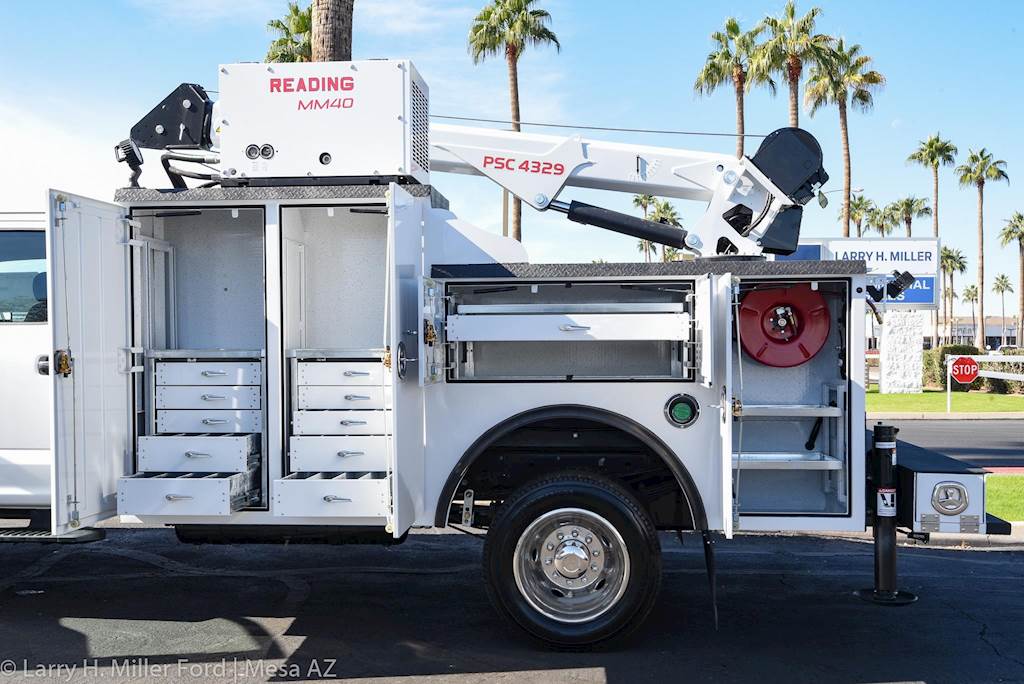 2019 Ford F550 XL 4x4 Crew Cab Mechanic / Service Truck Reading