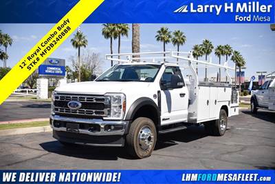 2024 Ford F-550 XL 4X4 Mechanic / Service Truck - Royal Combo Truck Body