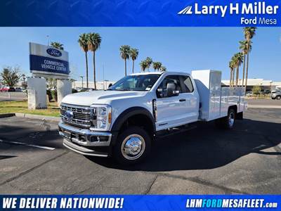 2026 Ford F-550 Extended Cab Mechanic / Service Truck - Scelzi Welder Truck Body