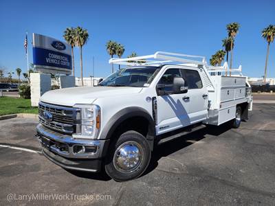 Ford F-550 Mechanic / Service Truck - 6.7L POWER STROKE, 330HP, 10 Speed Autoshift Automatic