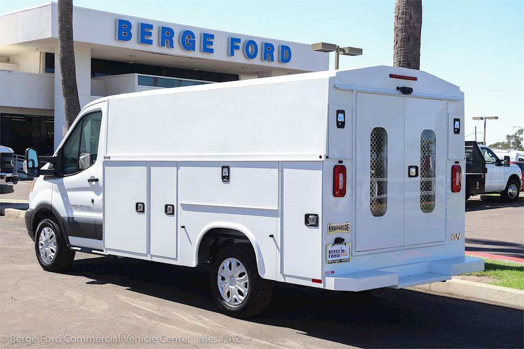 2018 Ford Transit Service Van with Knapheide Low Roof KUVcc Enclosed