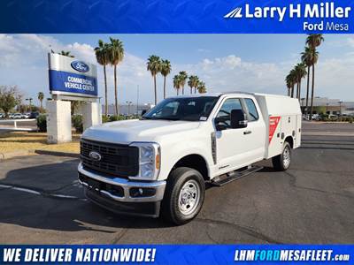 2025 Ford F-350 XL 4X4 Extended Cab Mechanic / Service Truck - Knapheide Low Roof KUVcc Enclosed Service Truck Body