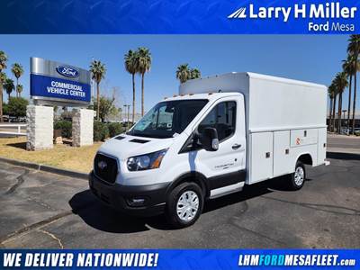 2024 Ford Transit Service Van - Reading High Roof Enclosed Boxed Service Van Body