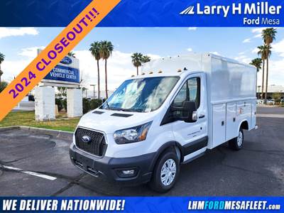 Ford Transit Single Axle Service Van - 3.5L ECOBOOST V6, 325HP, 10 Speed Autoshift Automatic