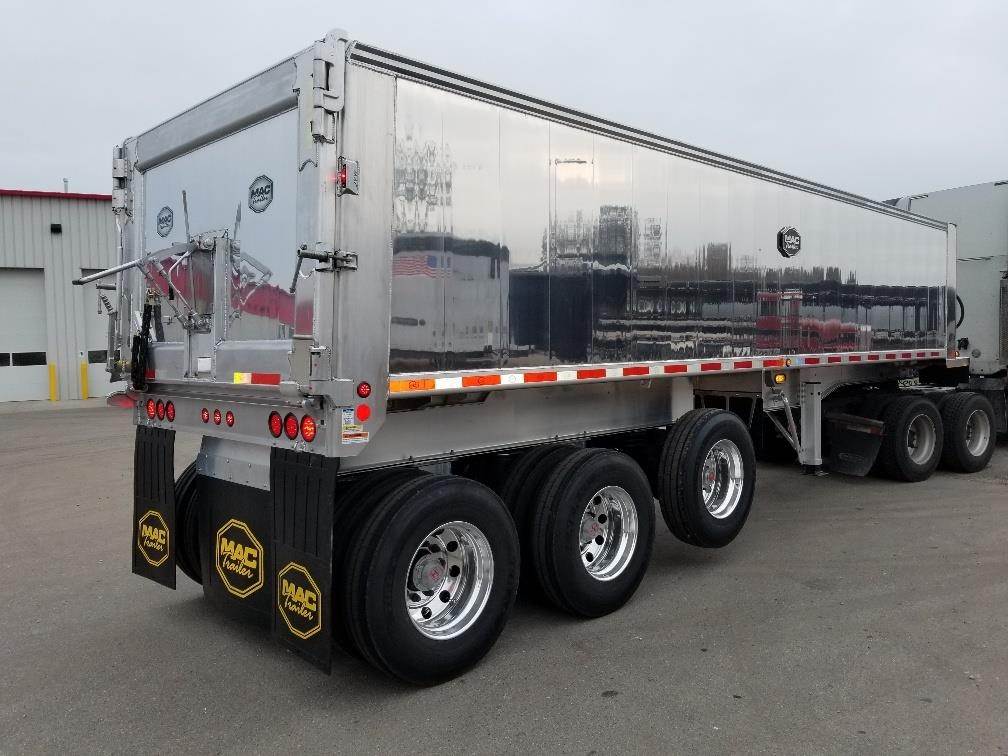 2020 MAC Trailer 30 FT ALUMINUM TRI AXLE FRAMED END DUMP 30x96 Tri Axle