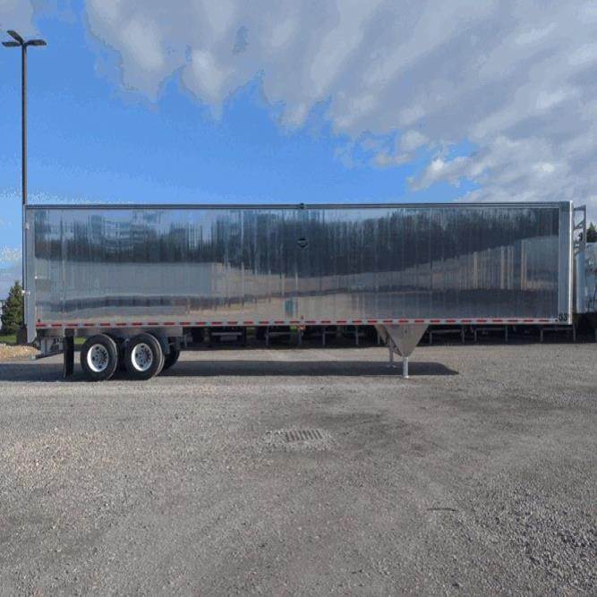 2025 MAC 53 ft End Dump Trailer Stainless Steel For Sale Caledonia