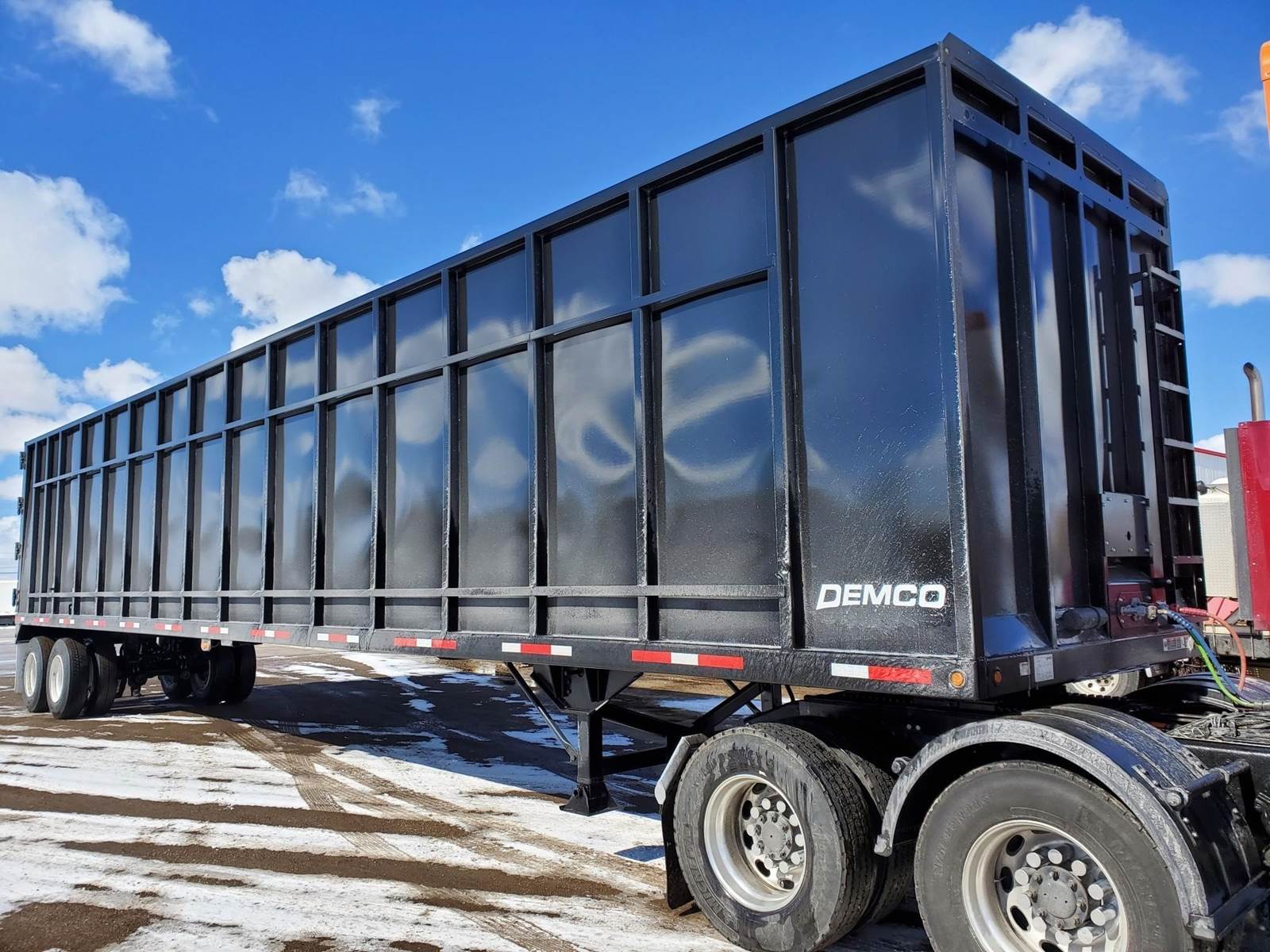 2024 Demco 48' GONDOLA Steel Open Top Trailer Spring For Sale