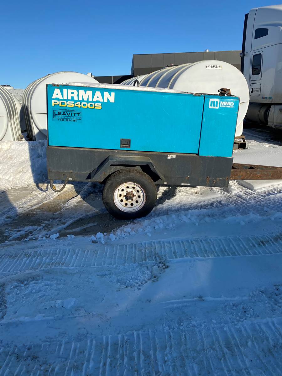 Airman PDS400S Air Compressor For Sale, 778 Hours Edmonton, AB, Canada 72068