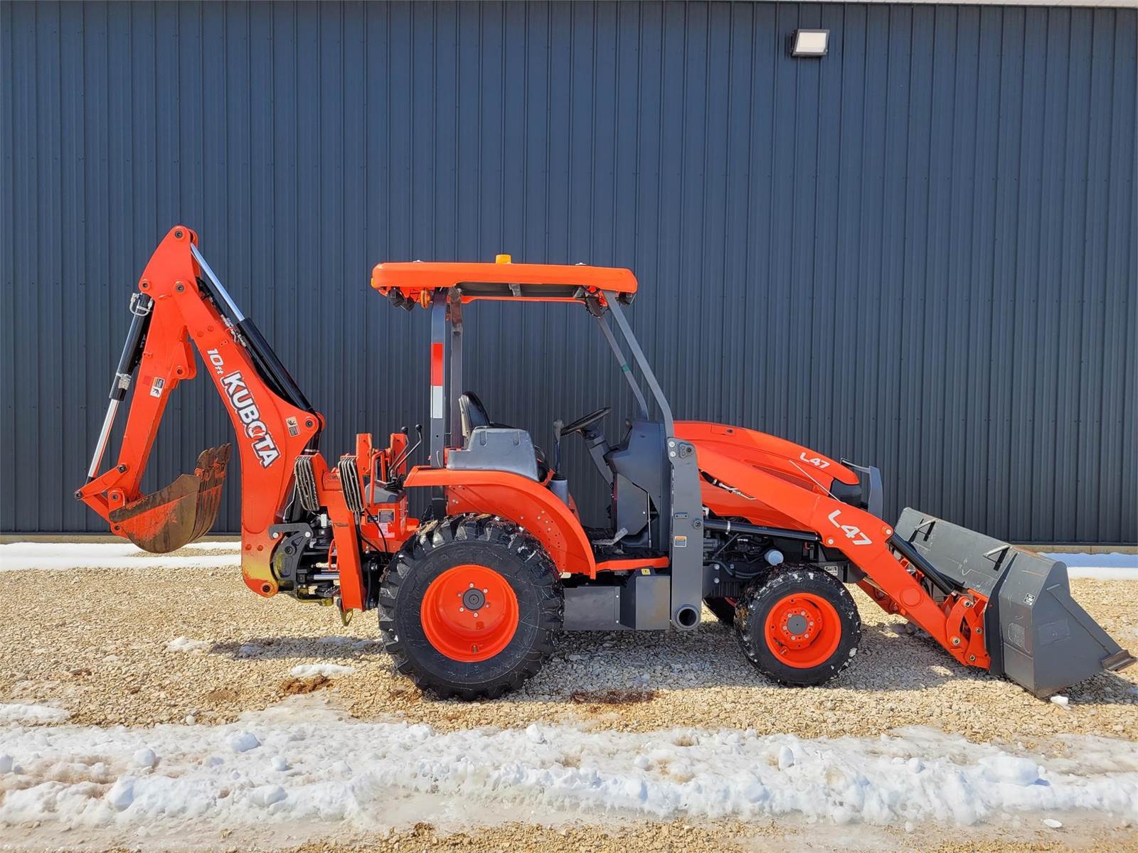 2019 Kubota L47 Backhoe For Sale, 830 Hours Regina, SK, Canada