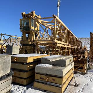 1989 Liebherr 500/550C Crane